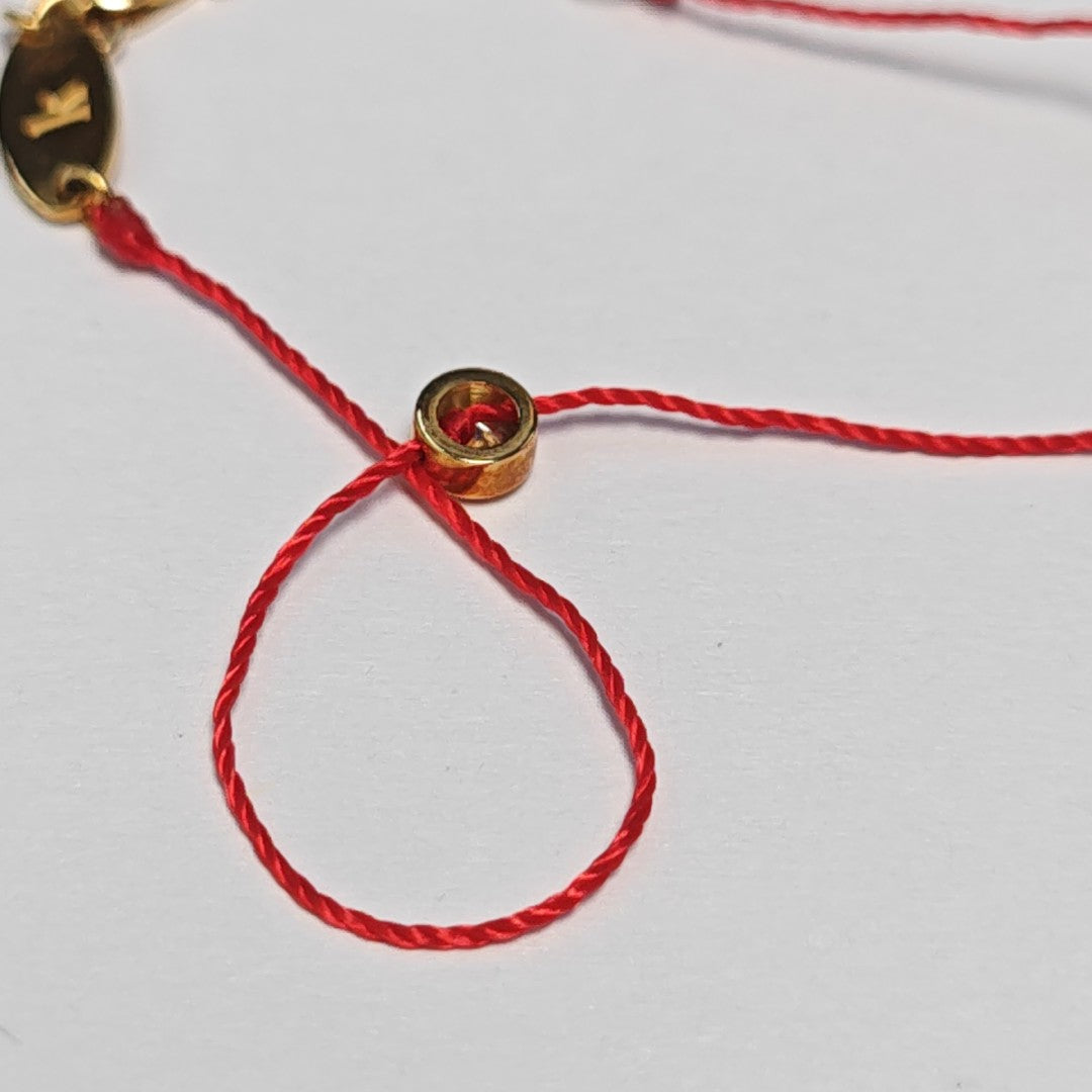 Fabric Red Bracelet