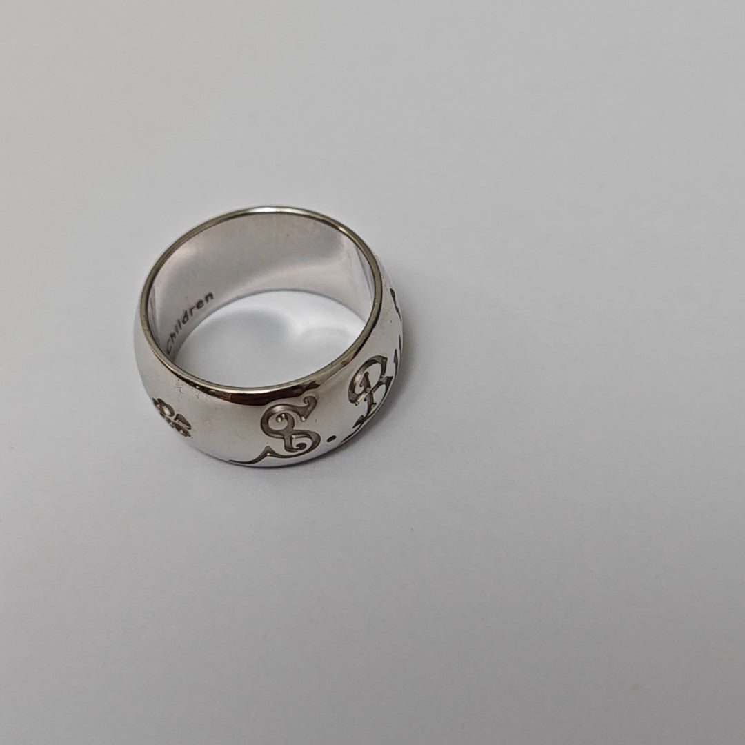925 Sterling Silver Ring EU 53