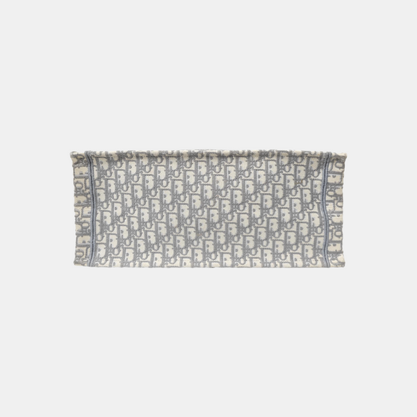Book Tote Large Oblique Canvas Gray