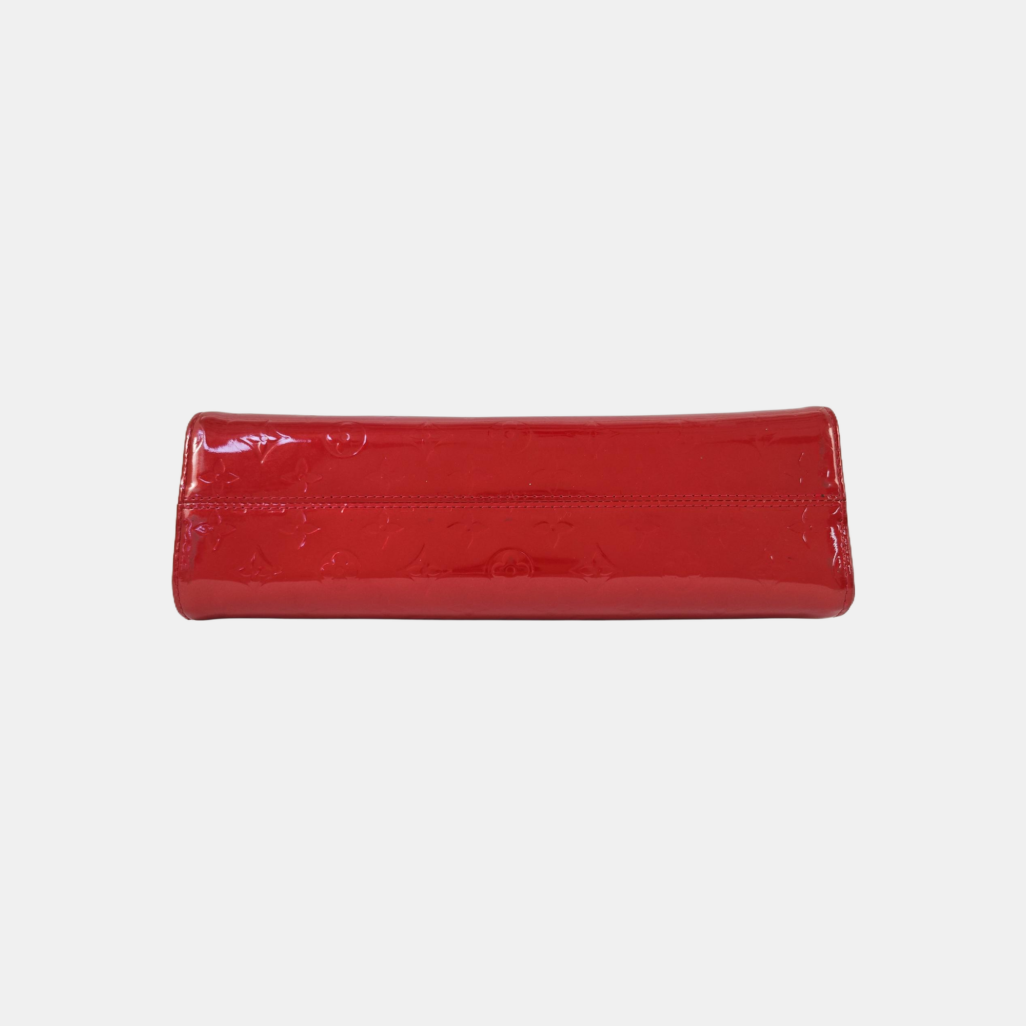 ROXBURY Monogram Patent Leather Red