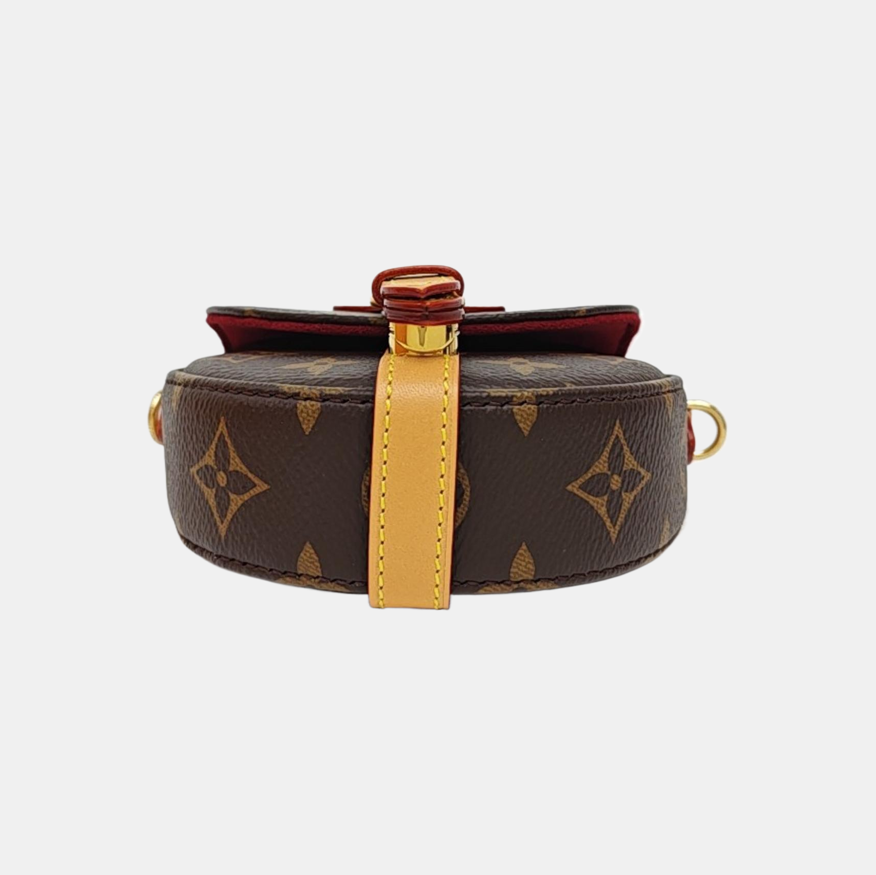 CHANTILLY Mini Monogram Coated Canvas Brown