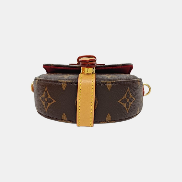 CHANTILLY Mini Monogram Coated Canvas Brown
