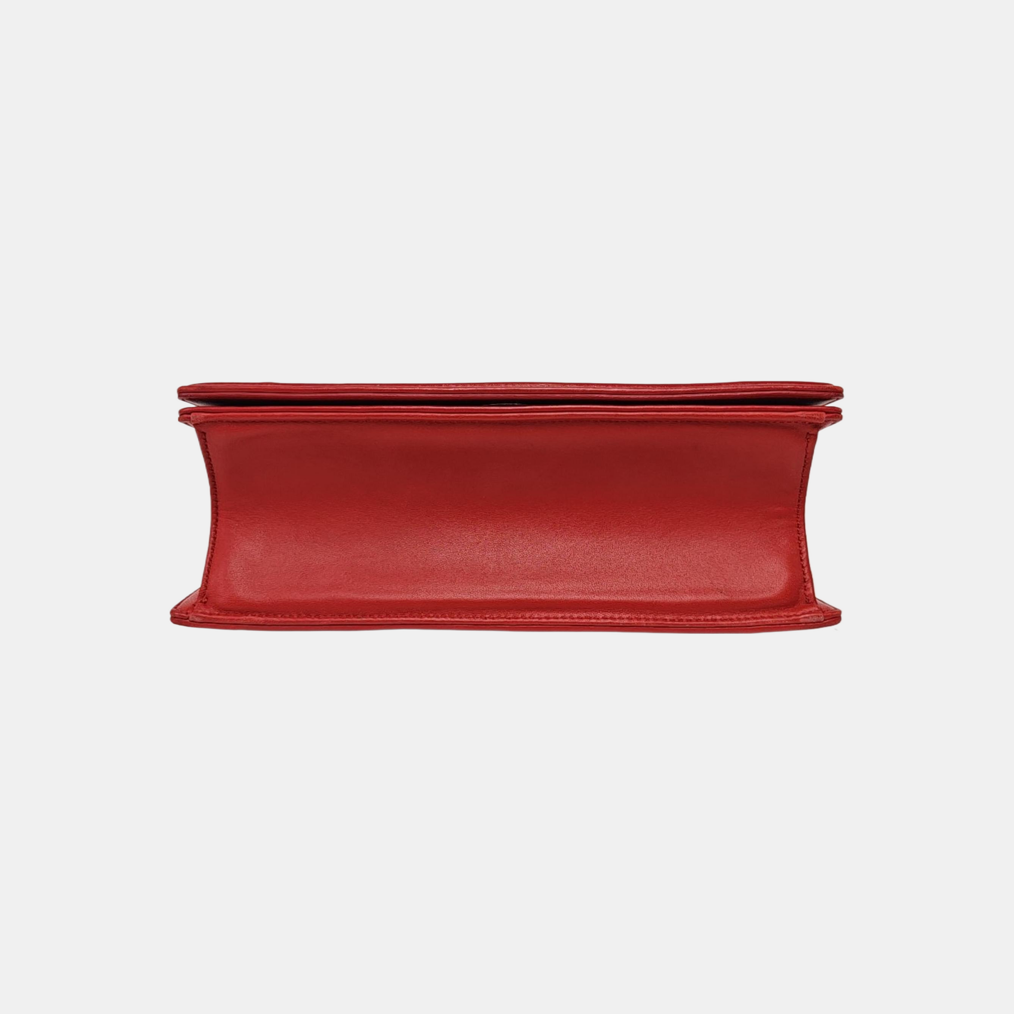 Authenticated pre-owned  Diorama Medium Lambskin Red - Shoulder Bag at Looply