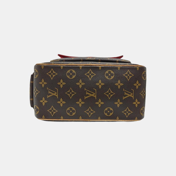 EXCENTRI-CITE Monogram Coated Canvas Brown
