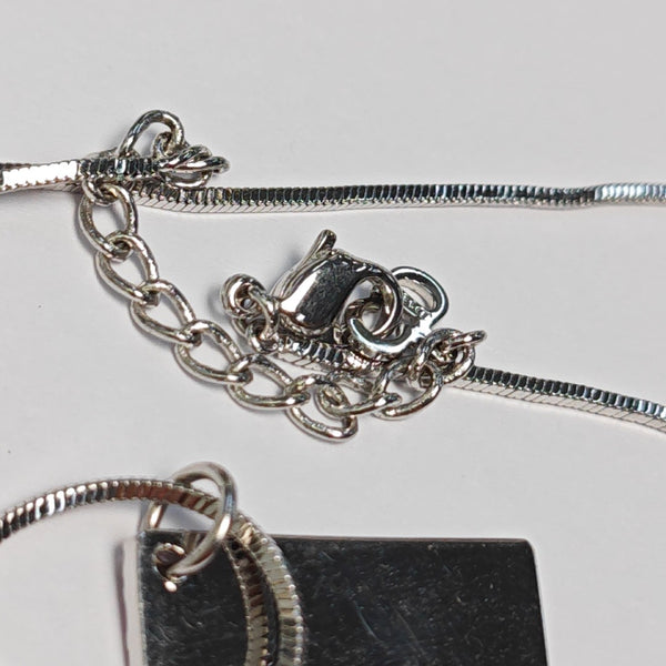 Trotter 2 Metal Silver Necklace