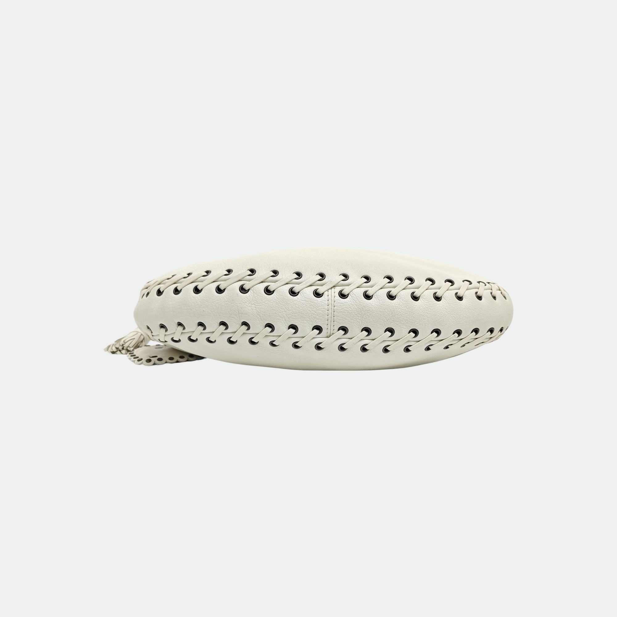 Calfskin Top Handle Bag White