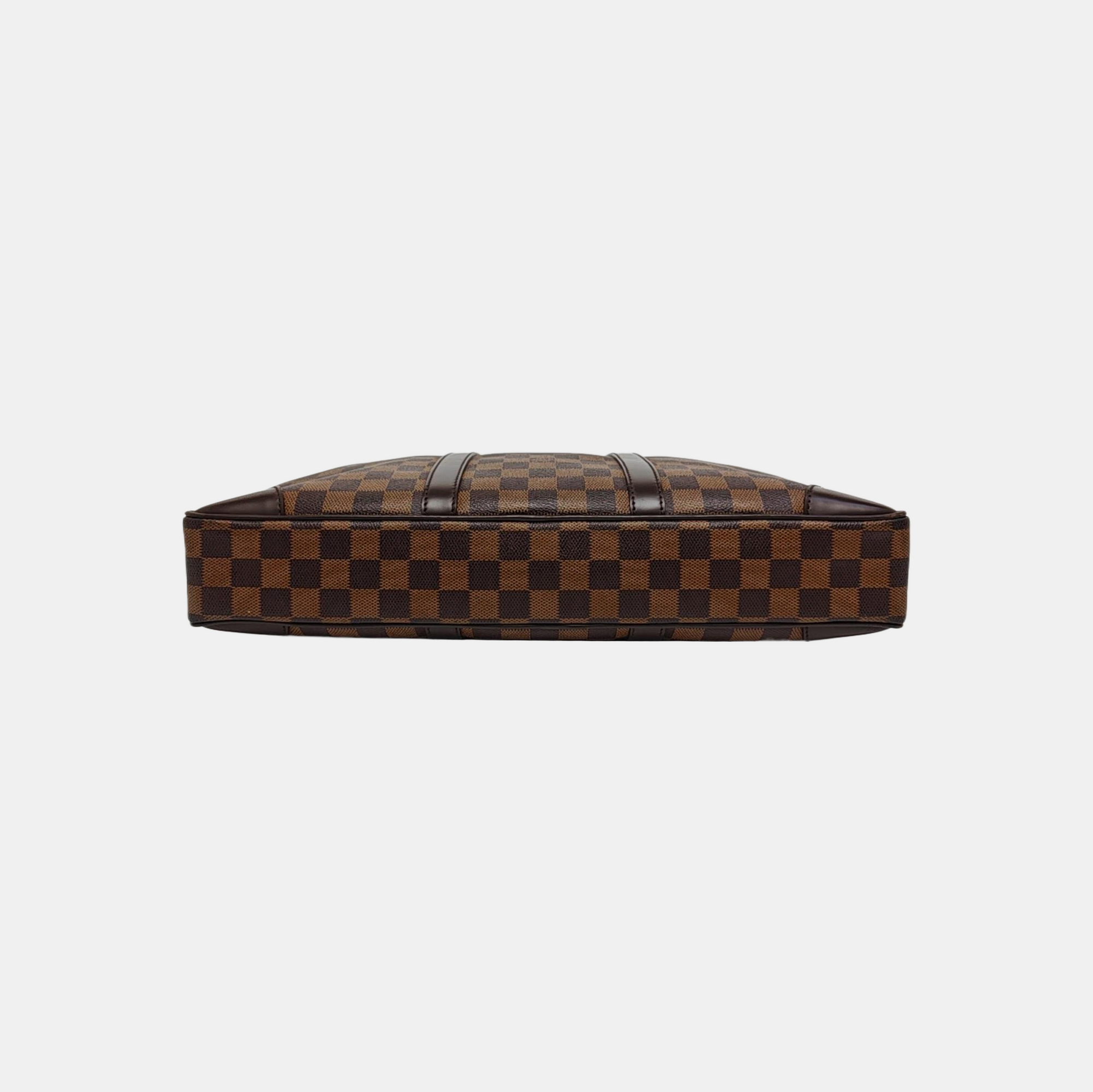PORTE-DOCUMENTS Damier Ebene Coated Canvas Brown