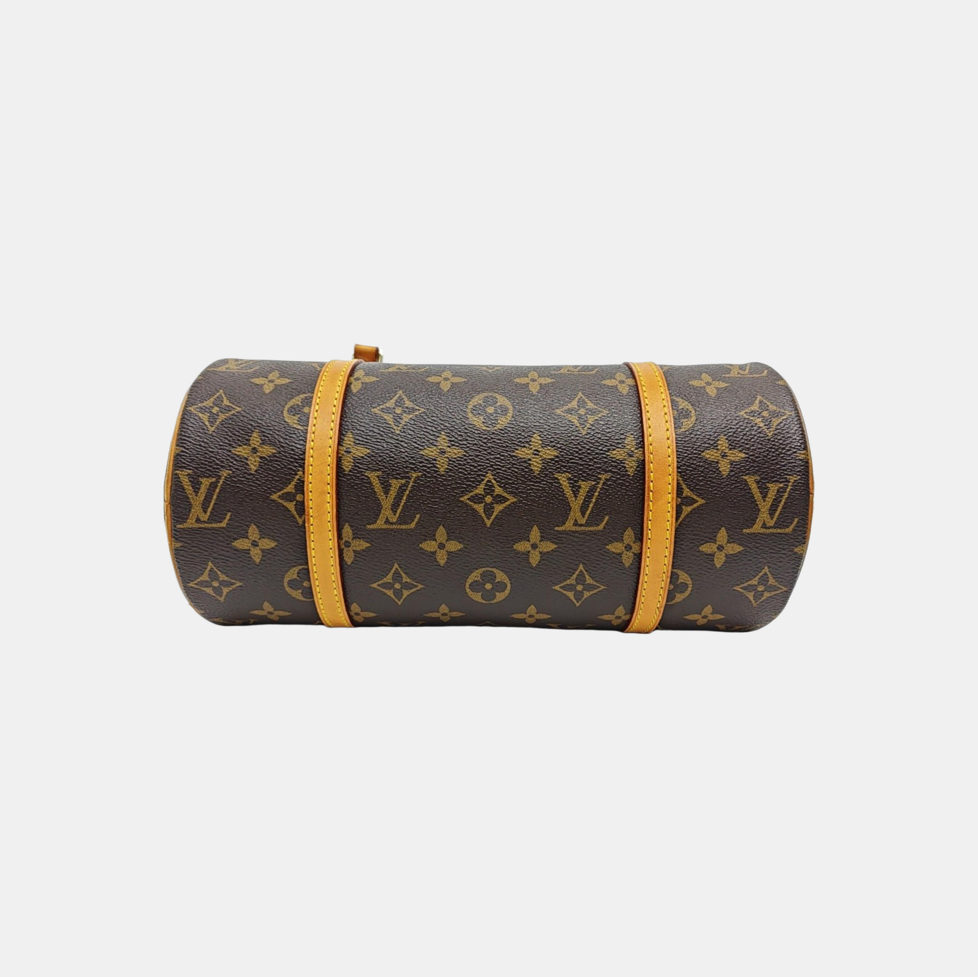 PAPILLON Monogram Coated Canvas Brown