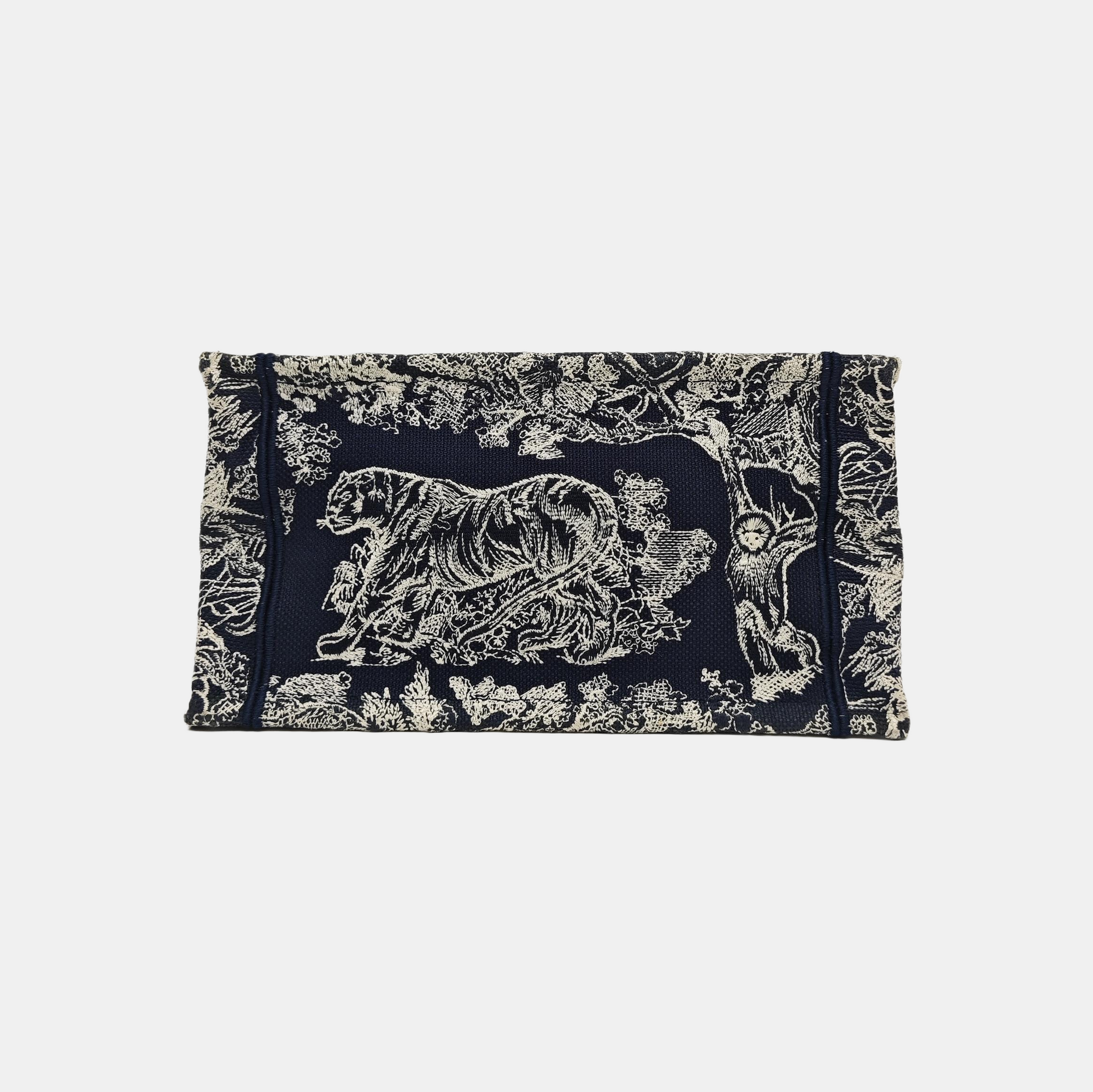 Book Tote Small Canvas Blue