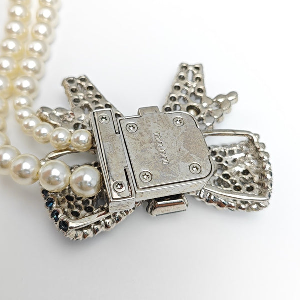 Metal White Necklace