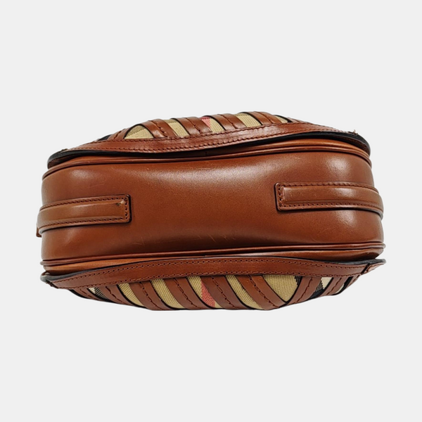 Canvas Shoulder Bag Brown
