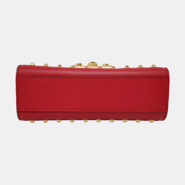 Authenticated pre-owned  Padlock Small Calfskin Red - Crossbody Bag at Looply