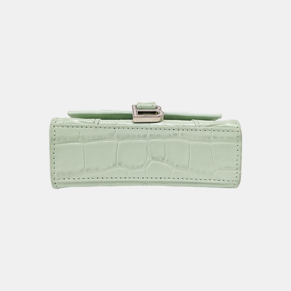 Hourglass Mini Calfskin Green