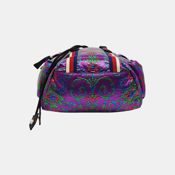 Fabric Backpack Purple