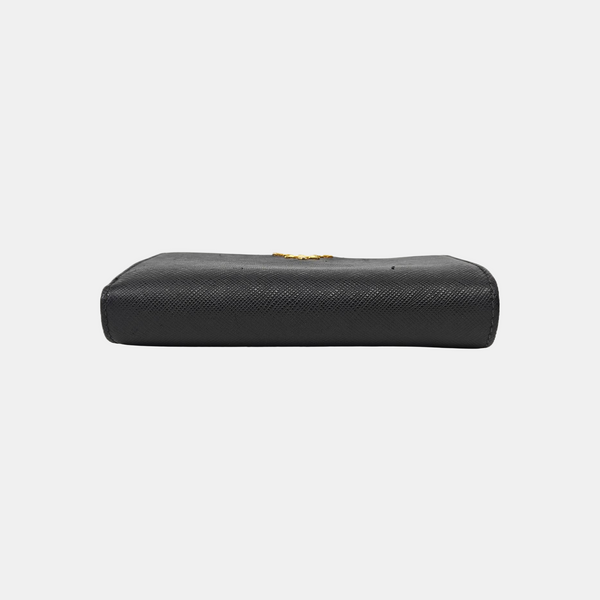 Calfskin Wallet Black