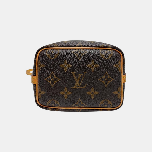 NÉONOÉ Nano Lona Revestida Monogram Marrón
