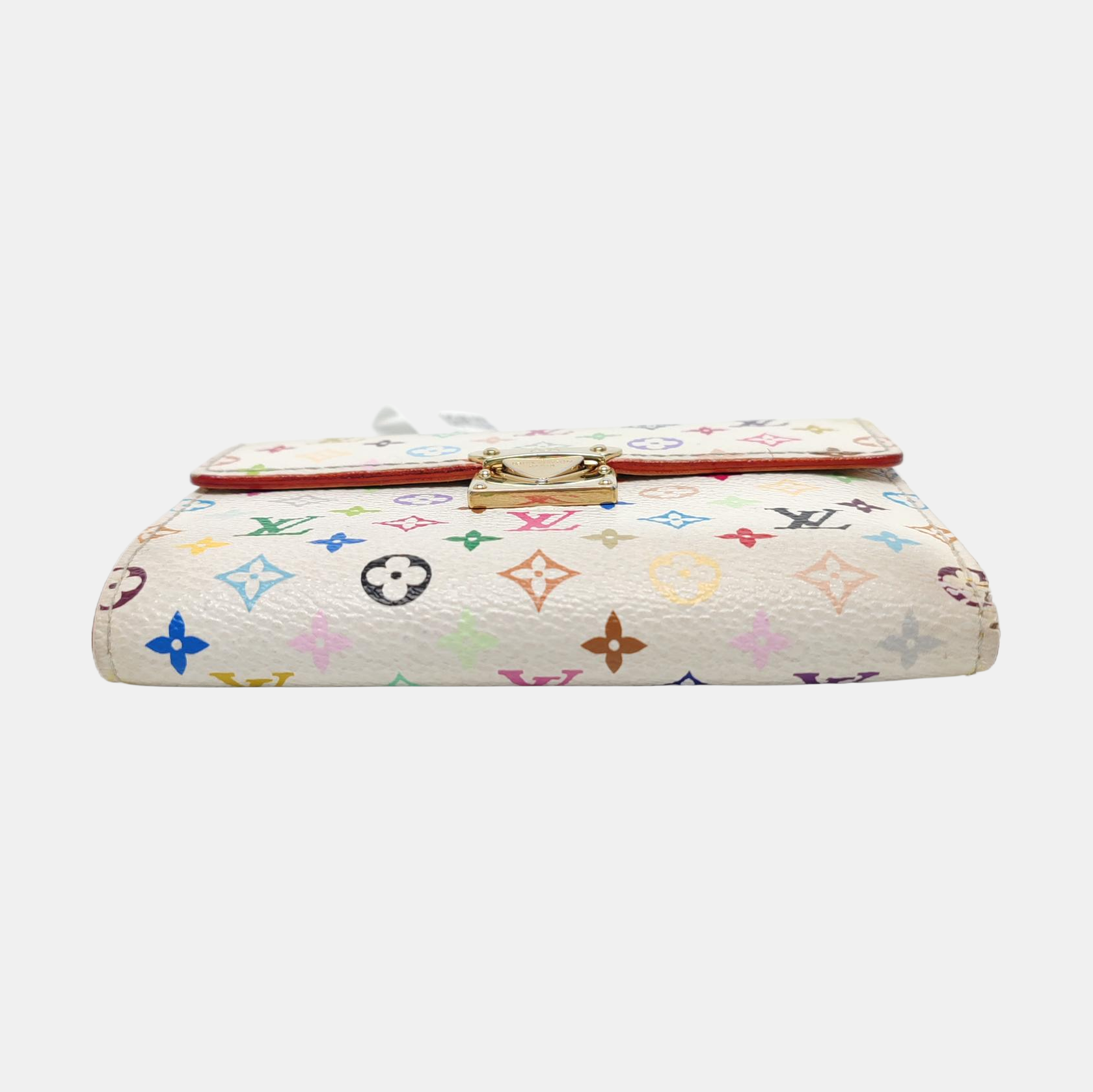 LV × TM KOALA Monogram Coated Canvas White Wallet