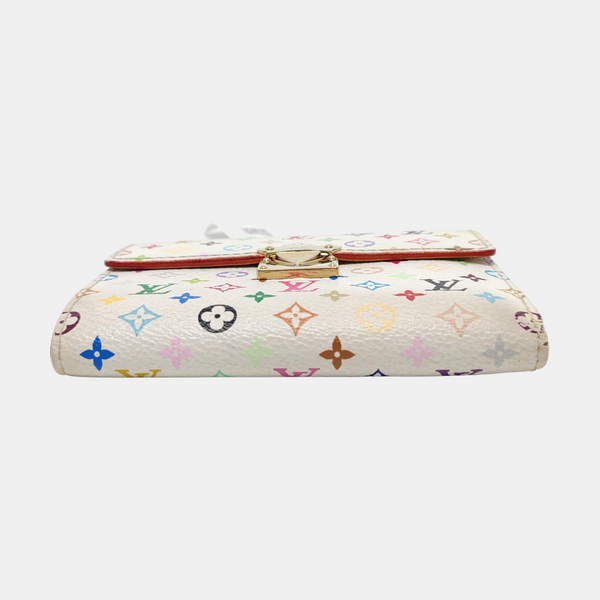 LV × TM KOALA Monogram Coated Canvas White Wallet