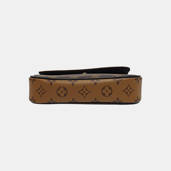 IVY Monogram Coated Canvas Brown