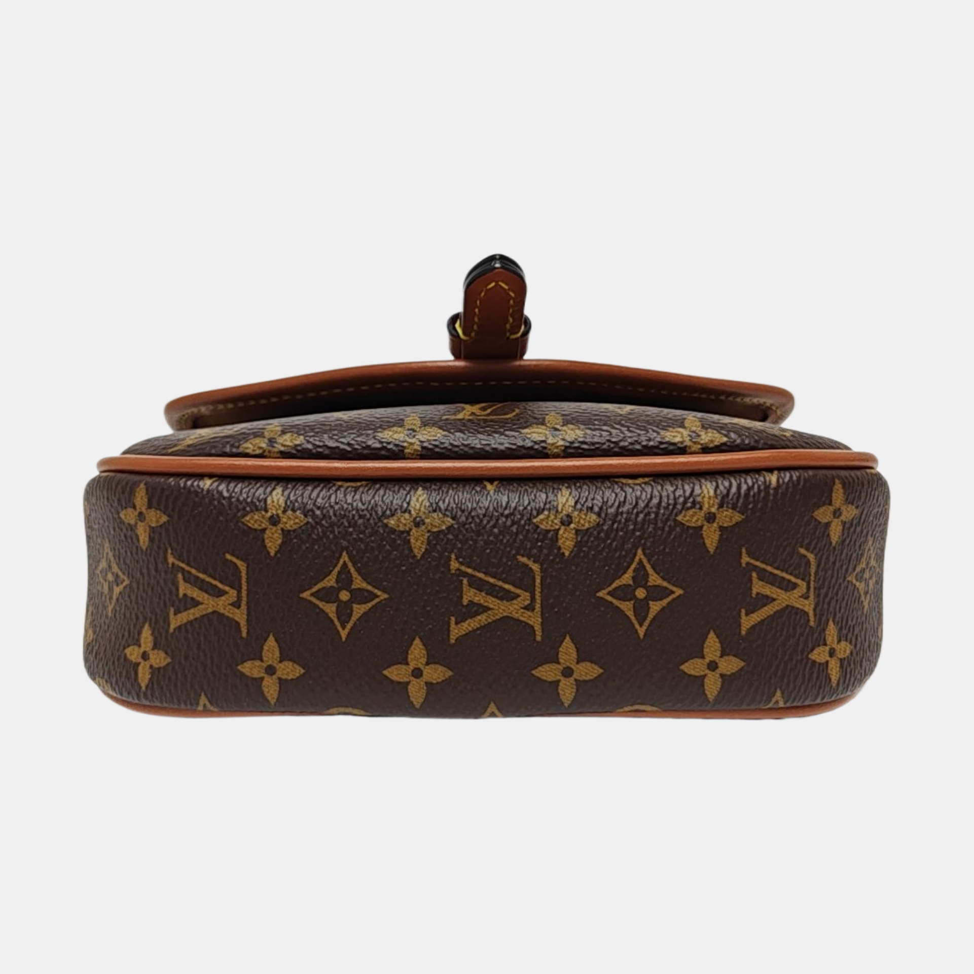 SAUMUR Monogram Coated Canvas Brown
