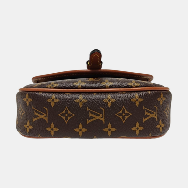 SAUMUR Monogram Coated Canvas Brown