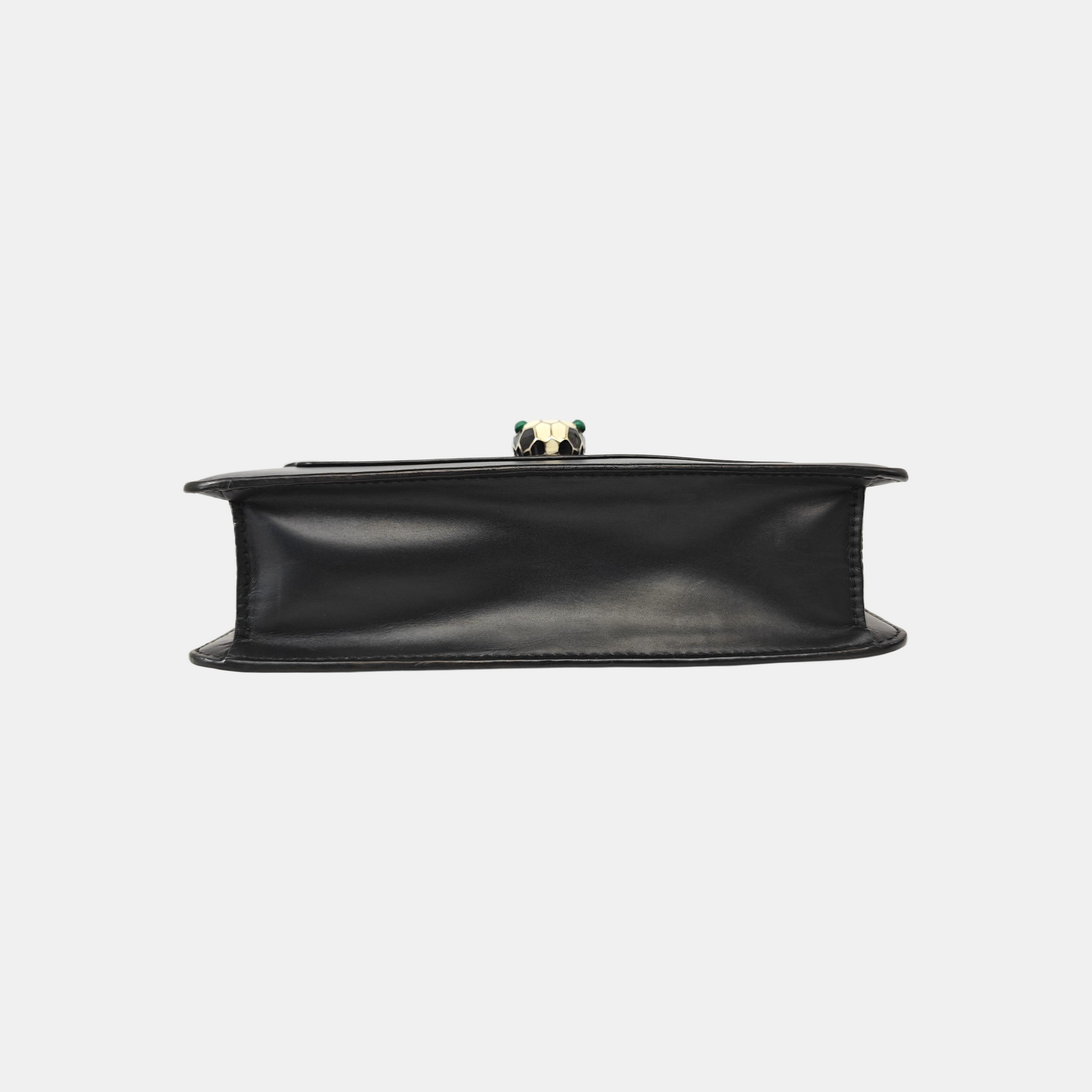 SERPENTI FOREVER Small Calfskin Black