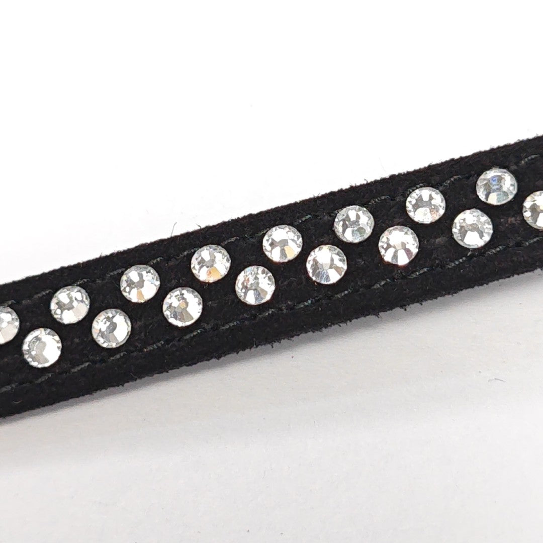 Synthetic Crystal Black Bracelet