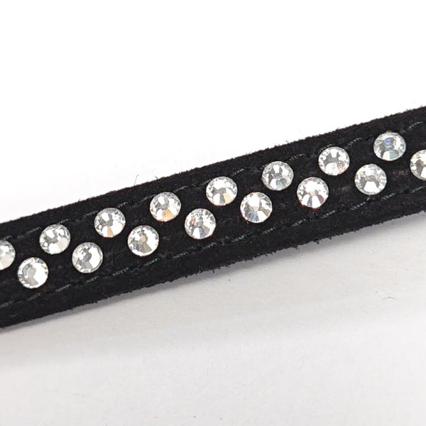 Synthetic Crystal Black Bracelet