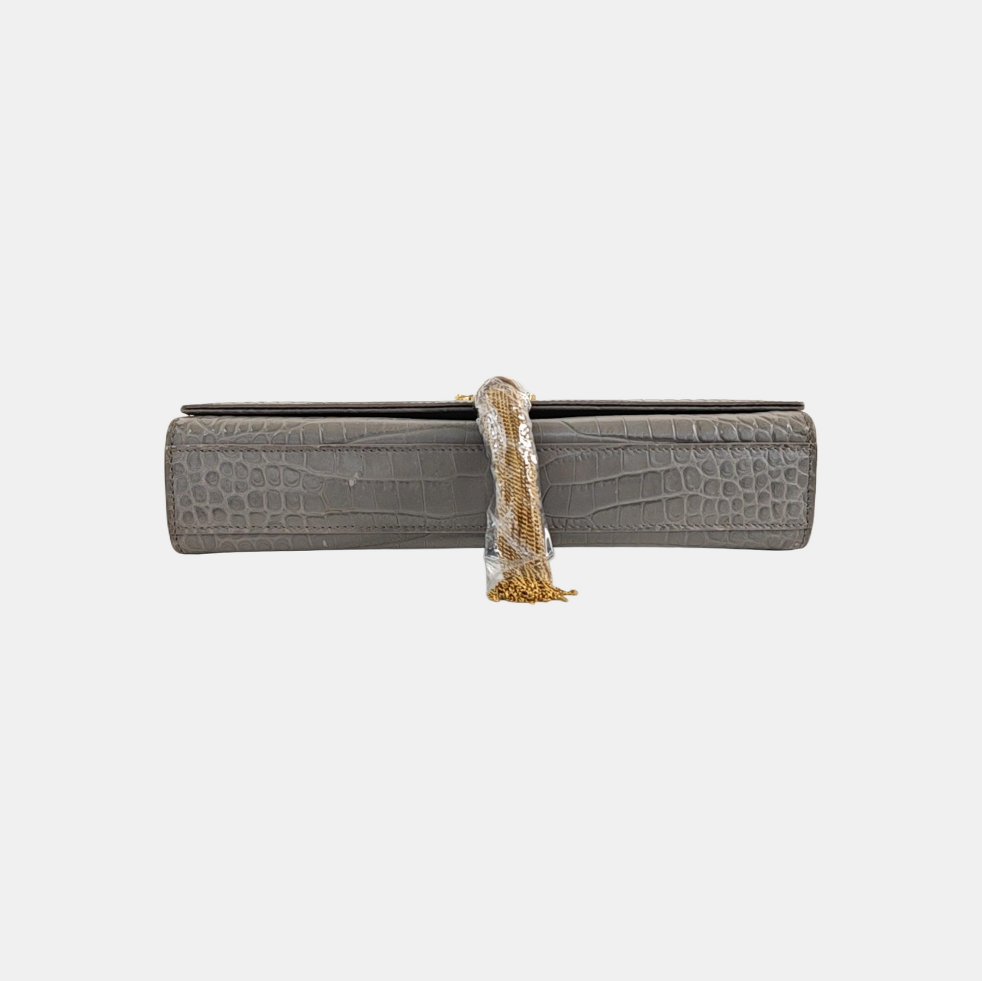 KATE Medium Calfskin Gray