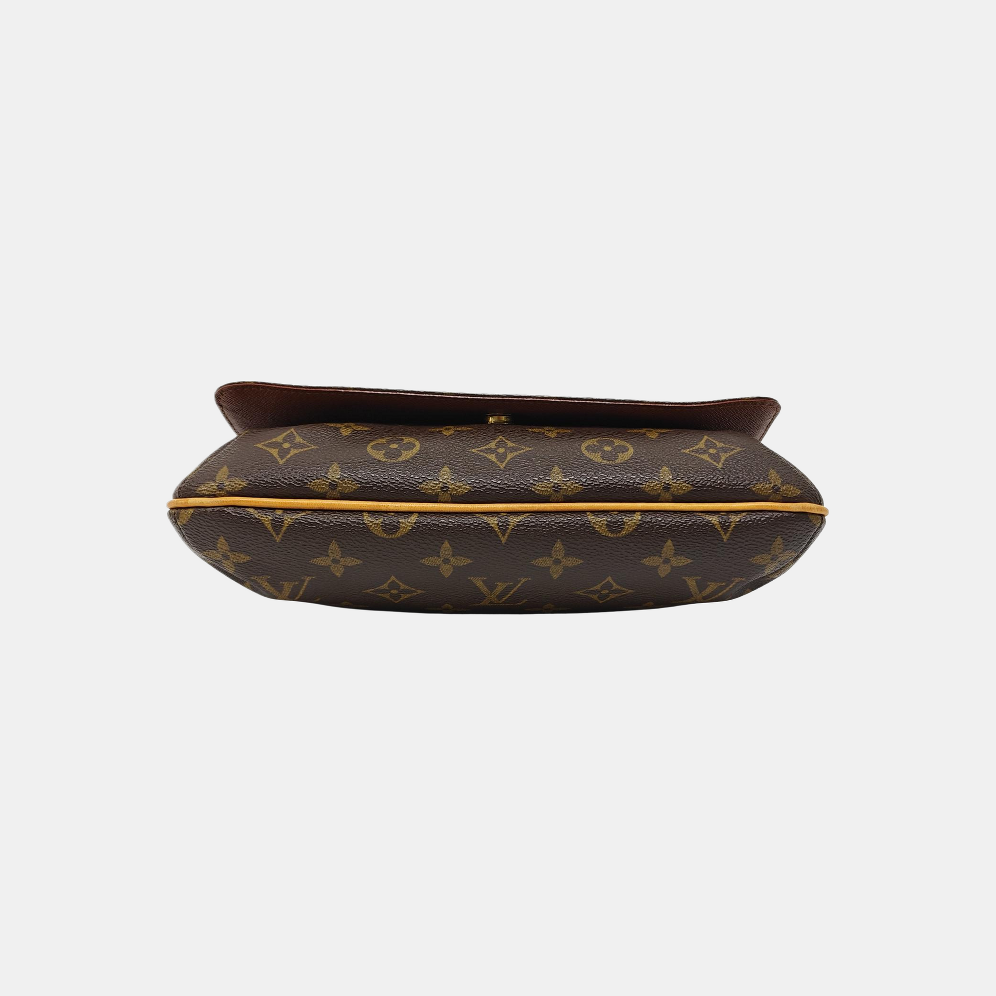 MUSETTE TANGO Monogram Coated Canvas Brown