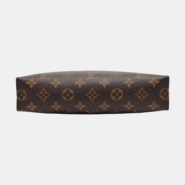 TOILET POCKET 26 Monogram Coated Canvas Brown