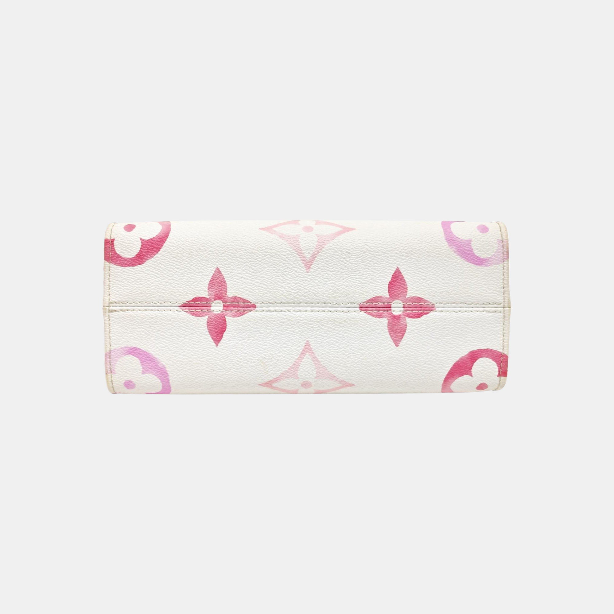 ONTHEGO PM Monogram Coated Canvas White