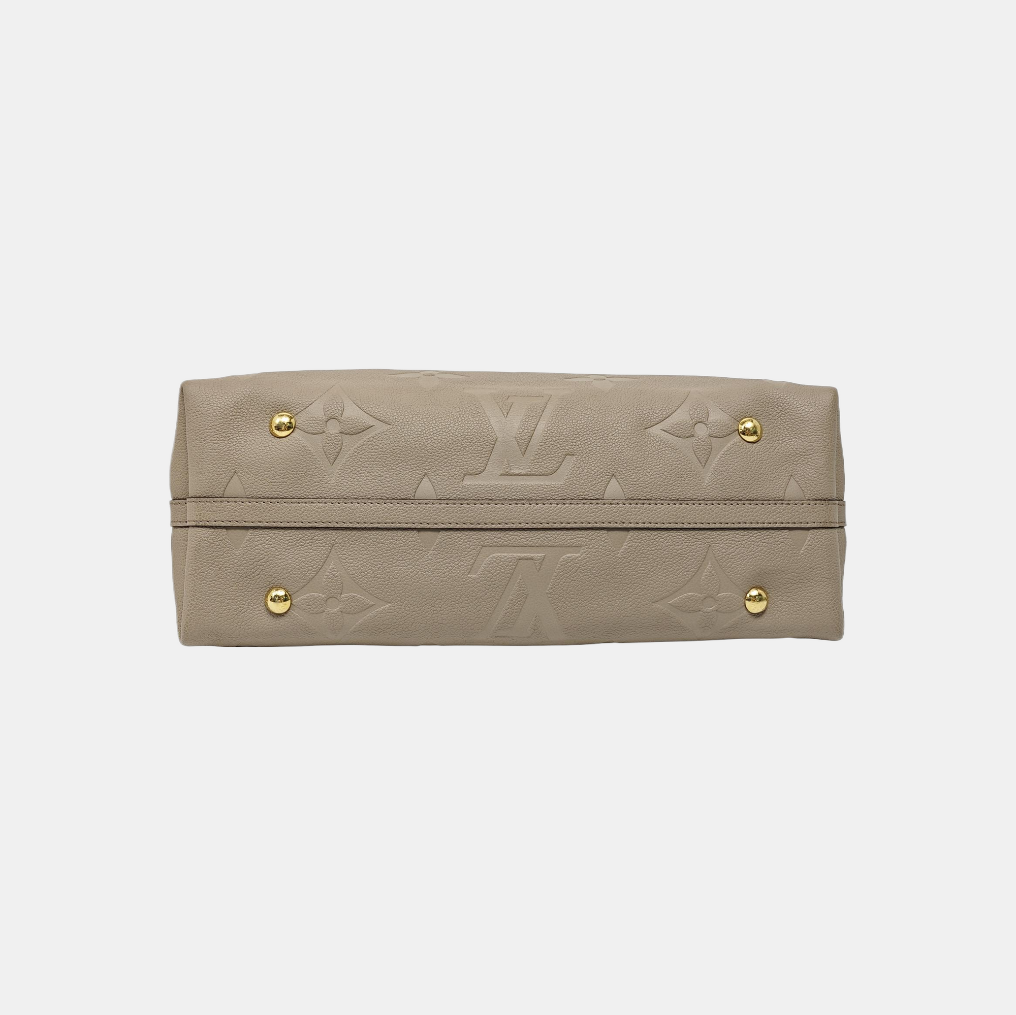 CARRYALL MM Monogram Calfskin Gray