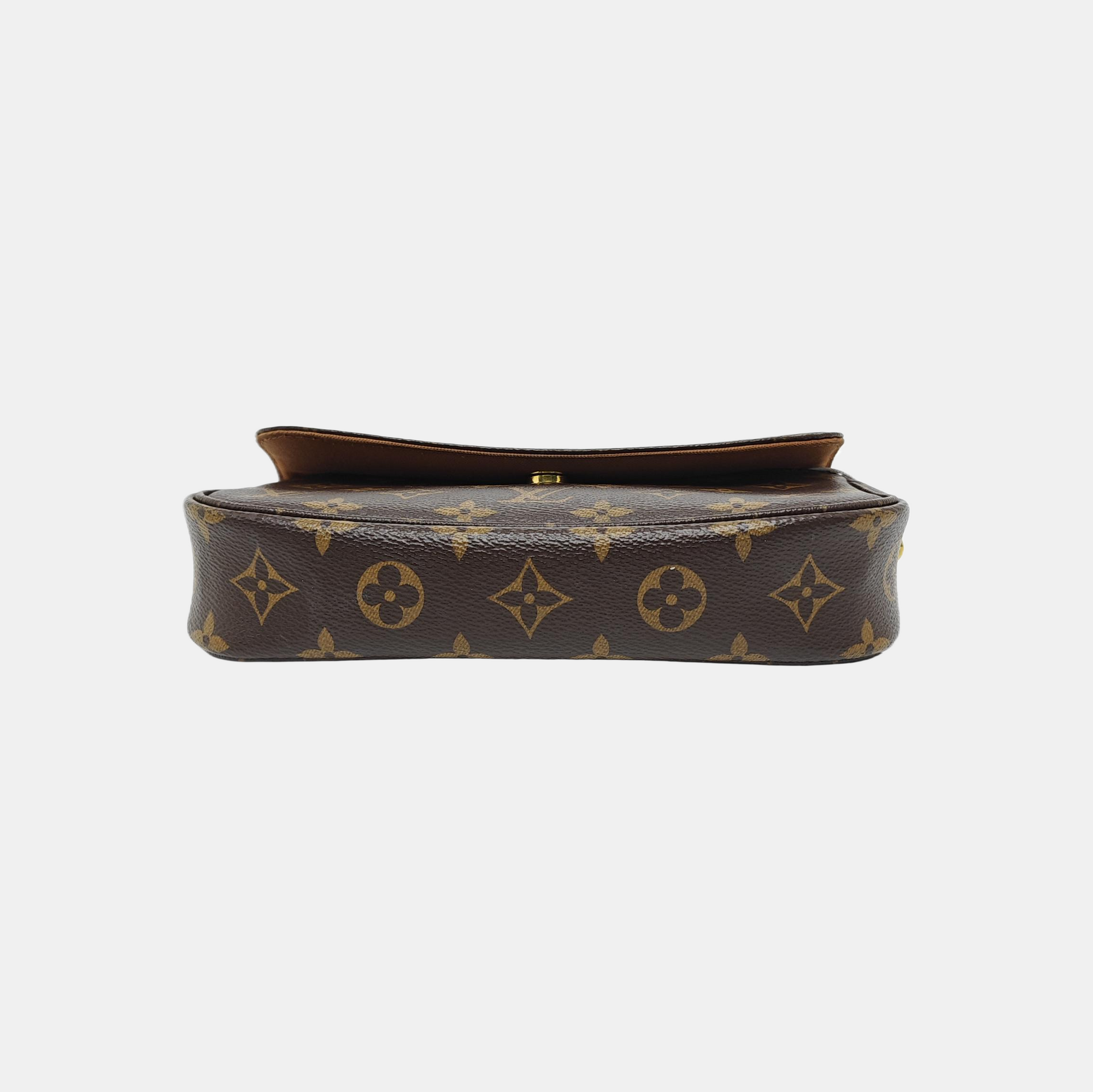 IVY Monogram Coated Canvas Brown