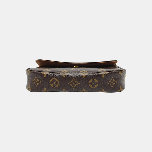 IVY Monogram Coated Canvas Brown