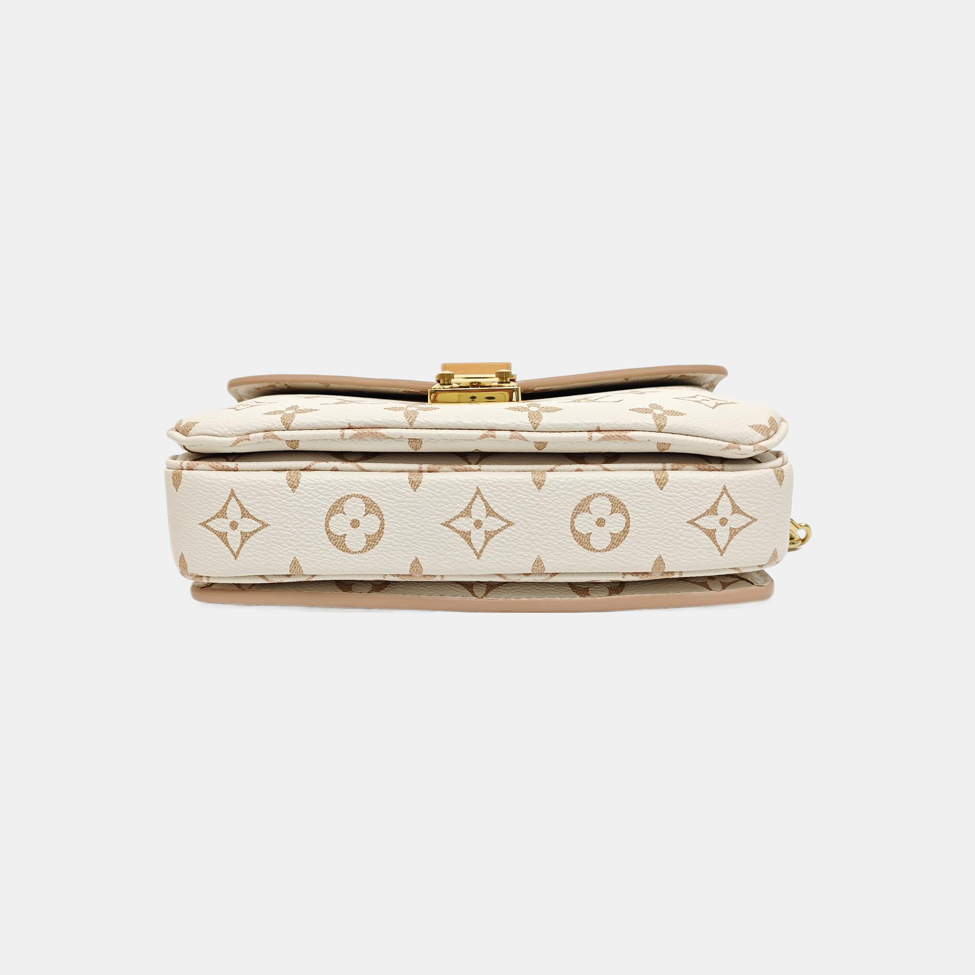 Monogram Calfskin PM Beige