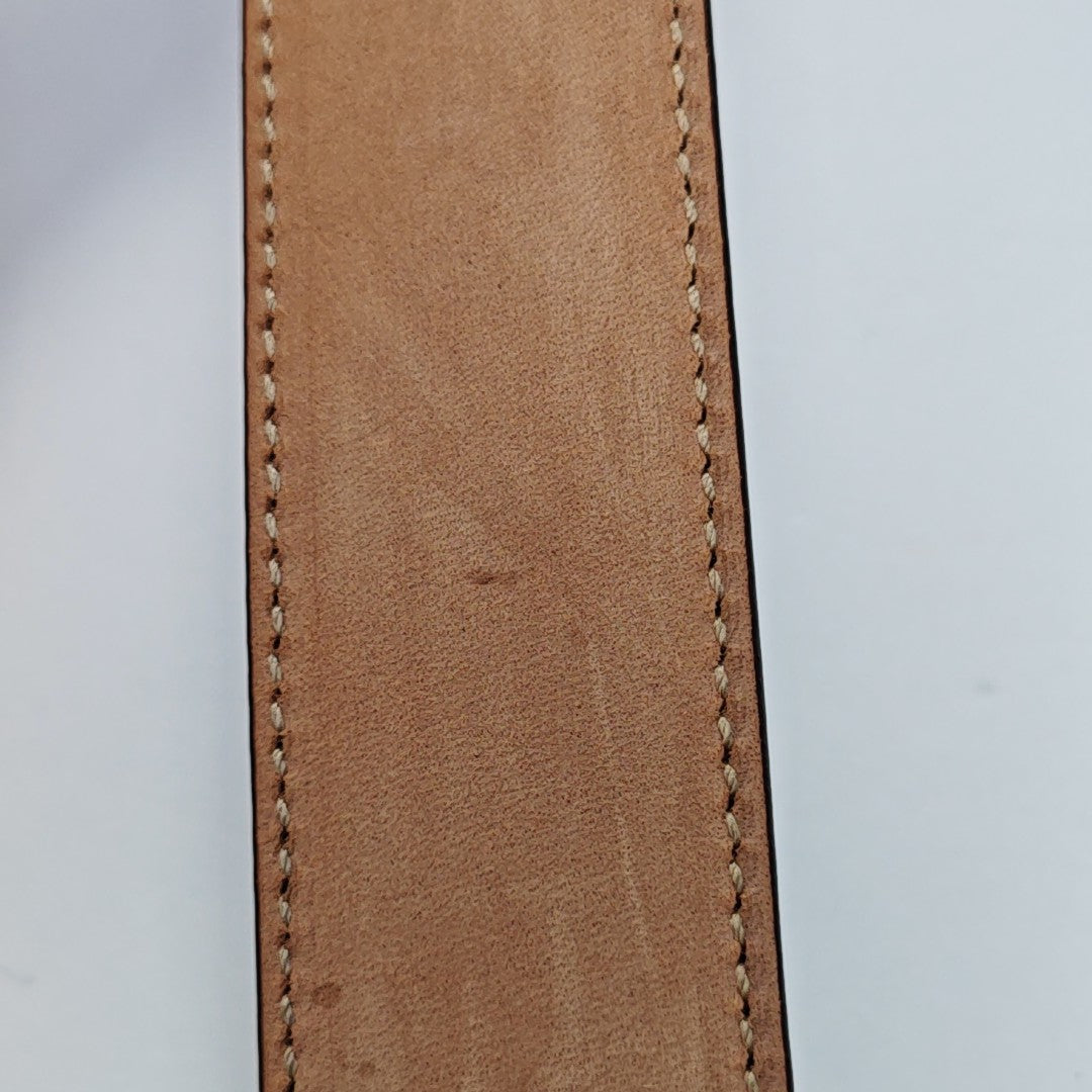 Leather Belt Purple