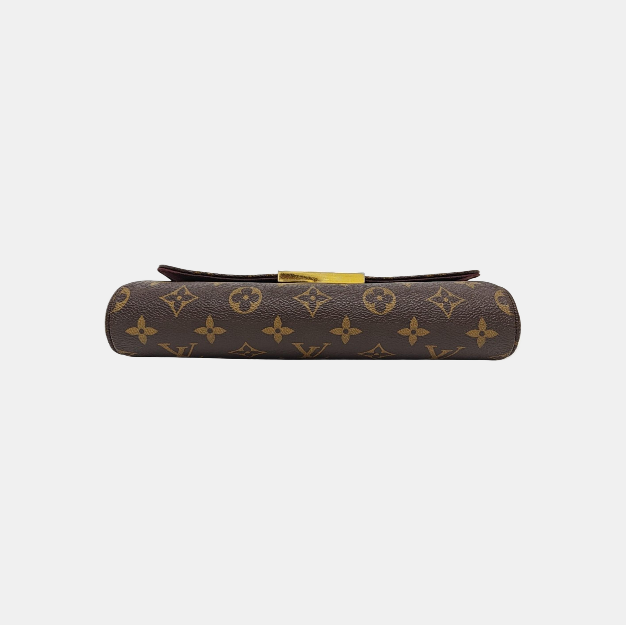 FAVORITE PM Monogram Coated Canvas Brown