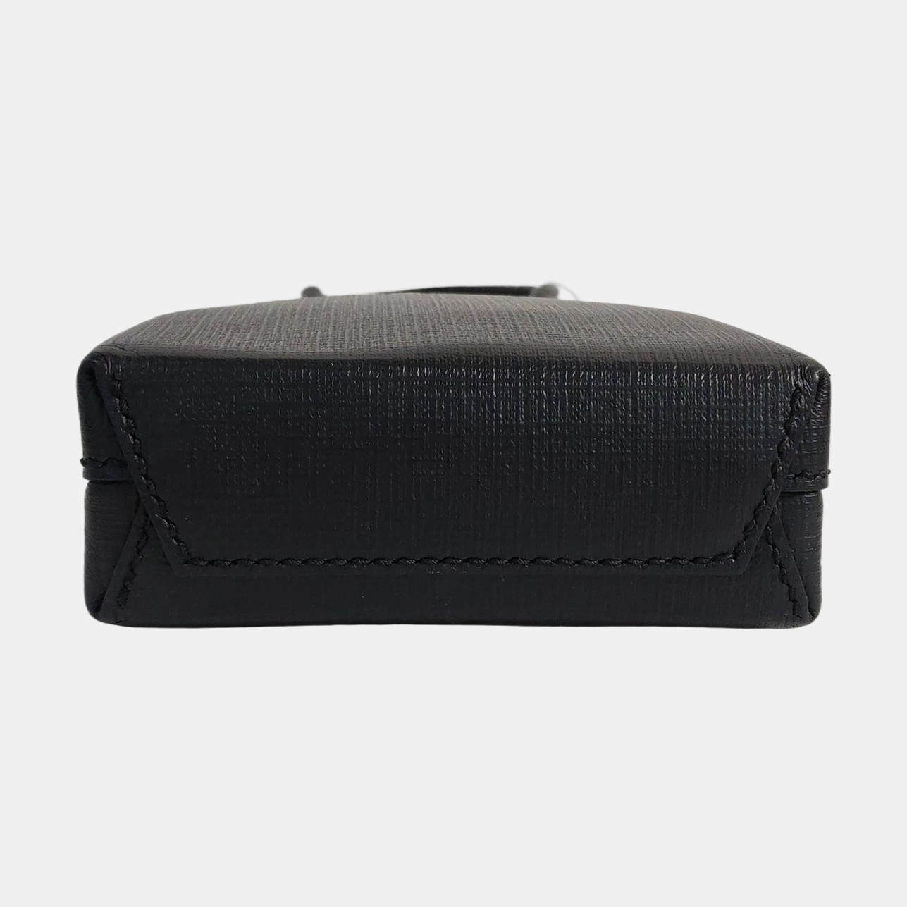 Shopping Bag Calfskin Black