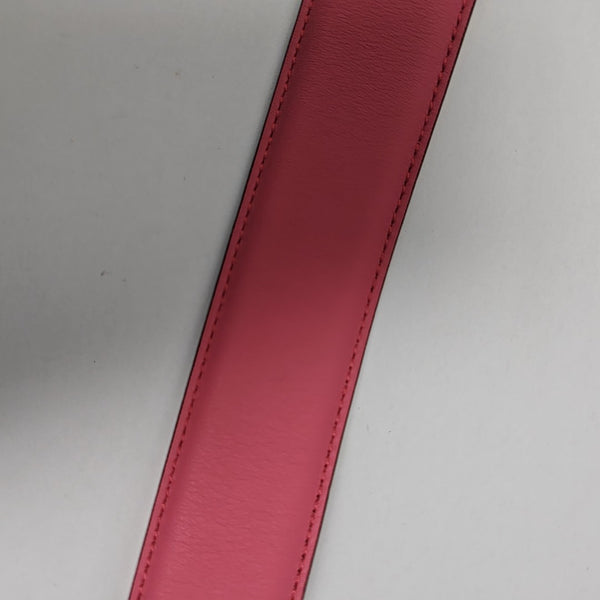 Leather Belt Red