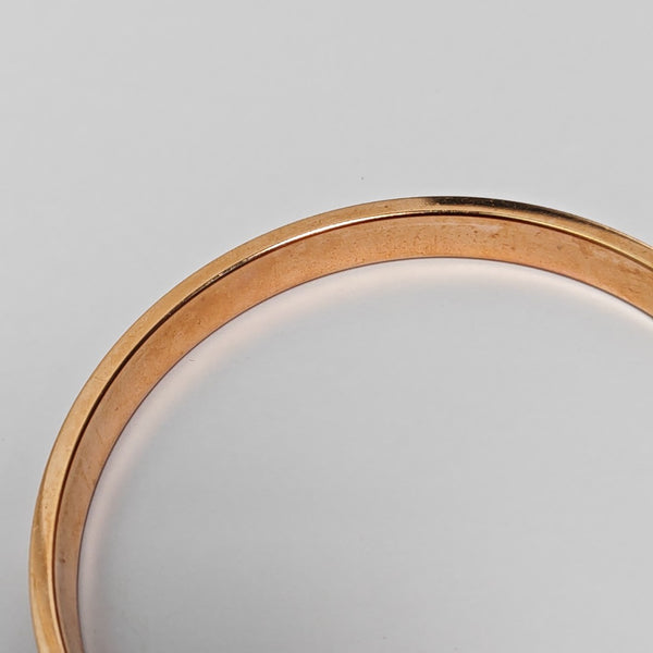 Metal Red Bangle