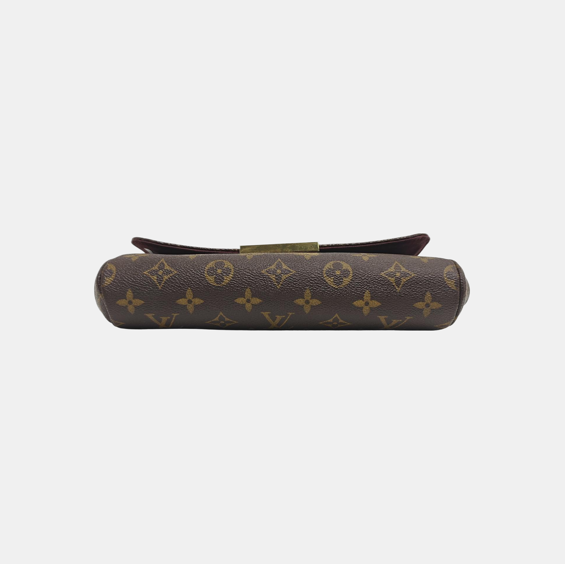 FAVORITE PM Monogram Coated Canvas Brown