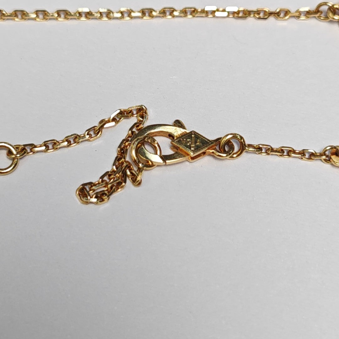 Vintage Alhambra 18k Gold Necklace