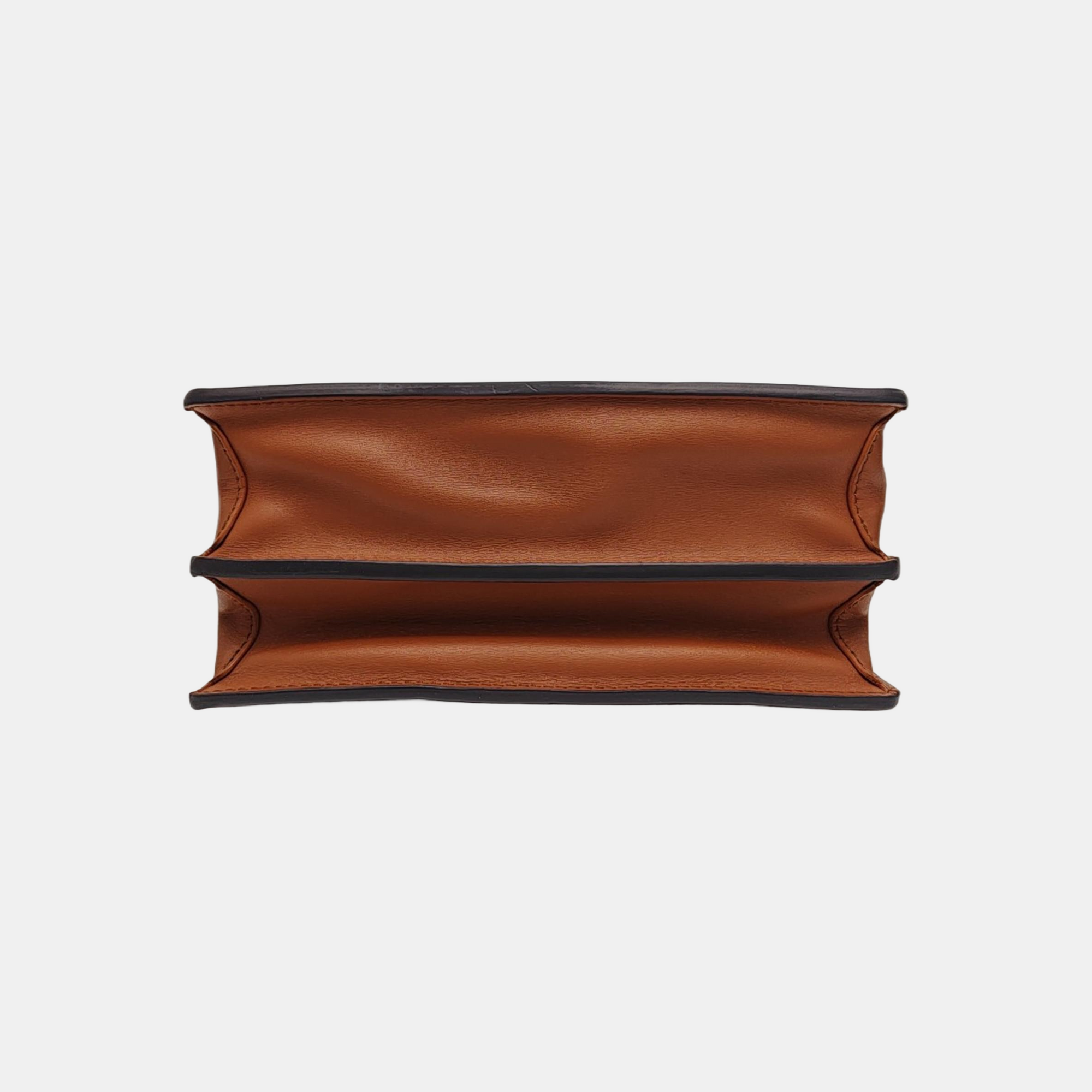 DAUPHINE MM Monogram Coated Canvas Brown