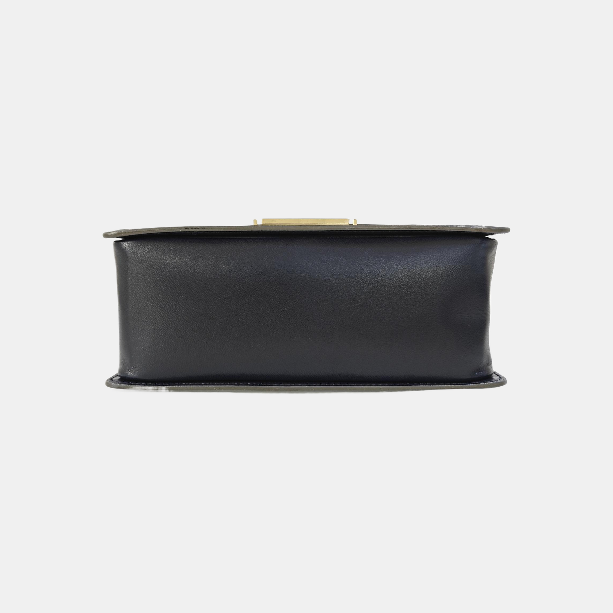 Calfskin Shoulder Bag Blue