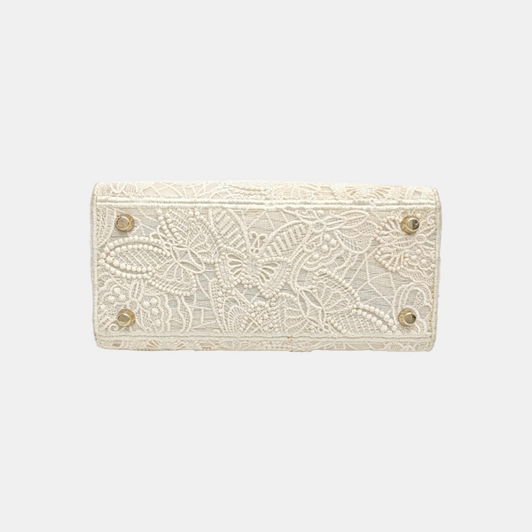 Lady D-Lite Medium Canvas White