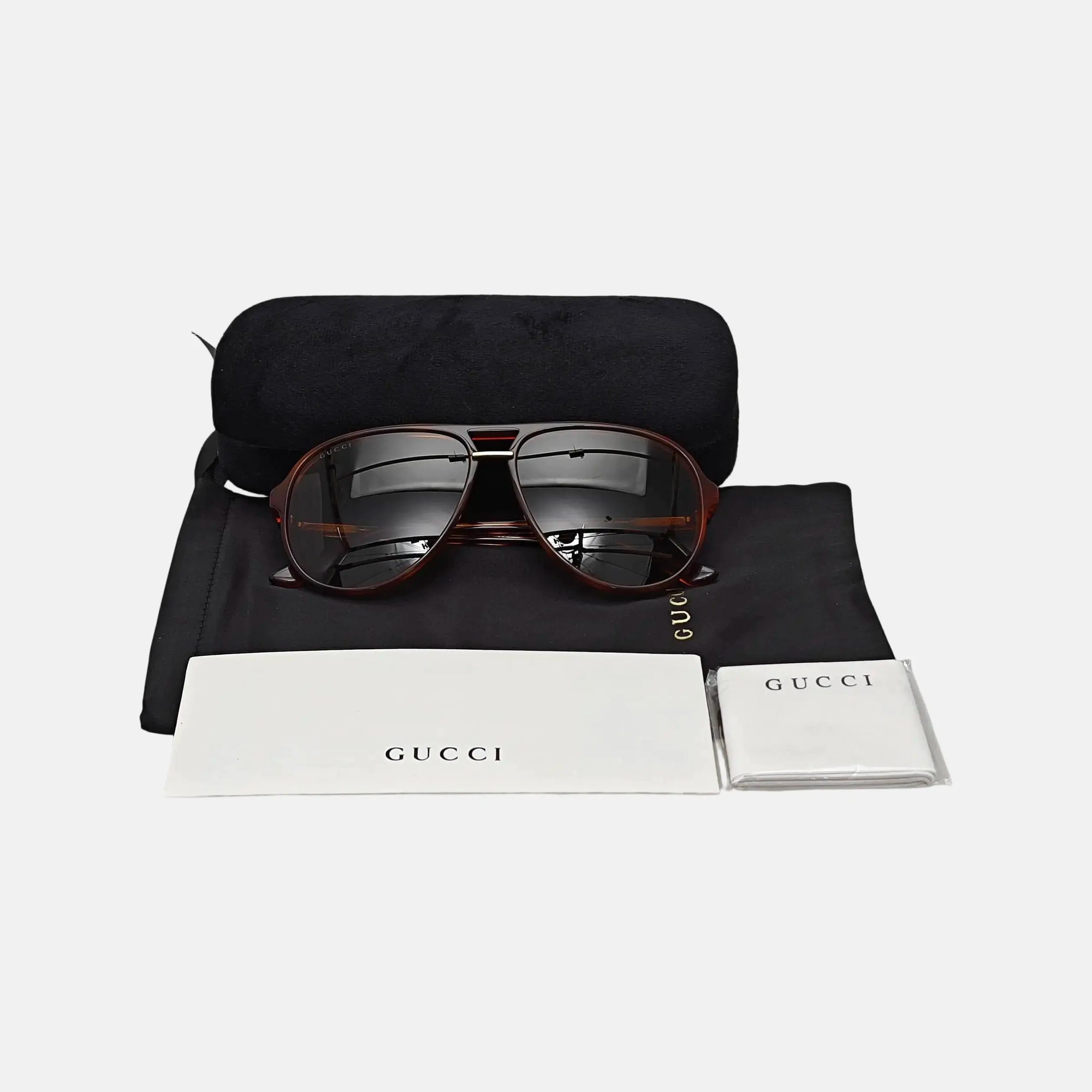 Synthetic Sunglasses Brown