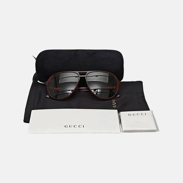 Synthetic Sunglasses Brown