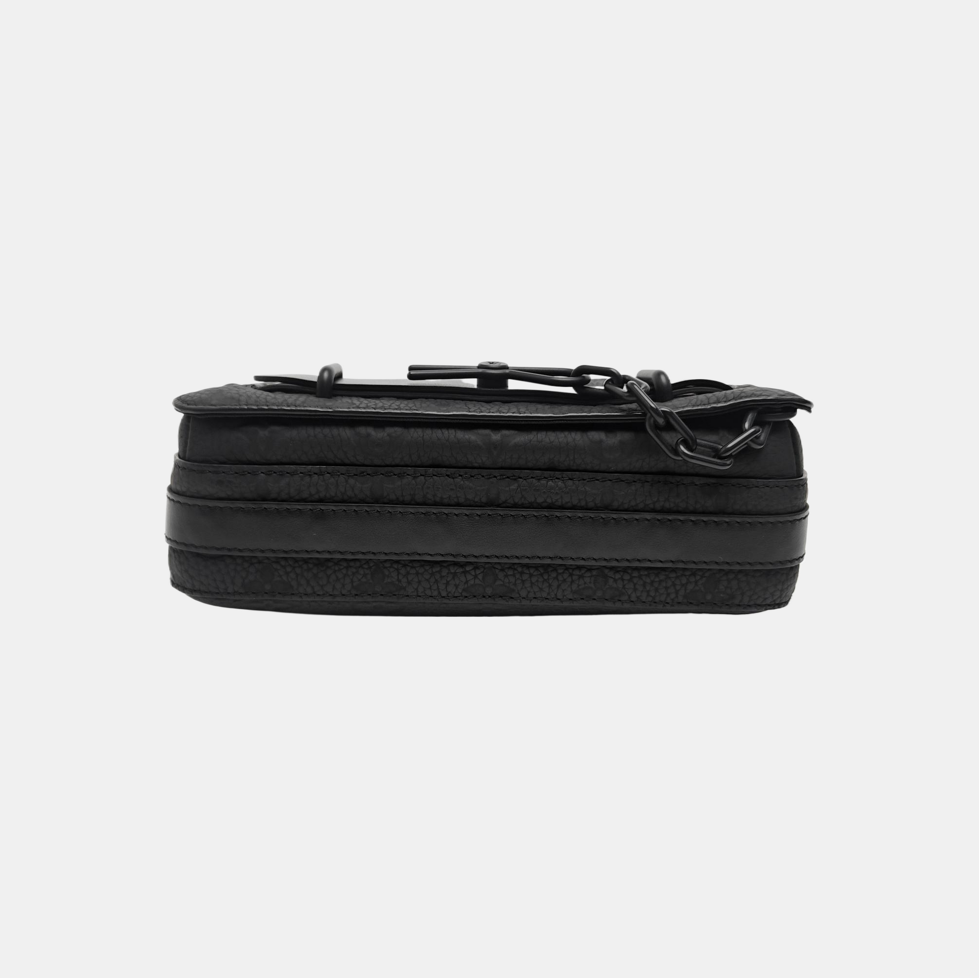 STEAMER Monogram Calfskin Black