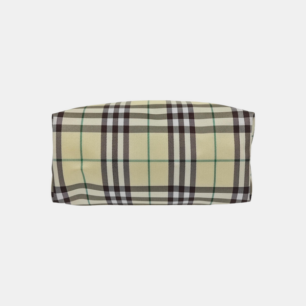 Fabric Top Handle Bag Multicolor